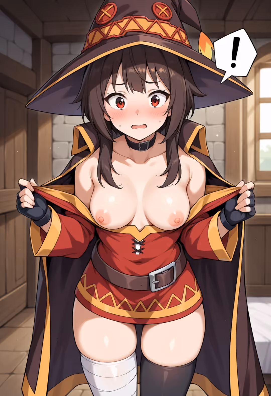 Megumin - KonoSuba: God's Blessing on This Wonderful World! (Kono Subarashii Sekai ni Shukufuku wo!) - Hentai Gallery 17 - 30 Images — image 3 of 30