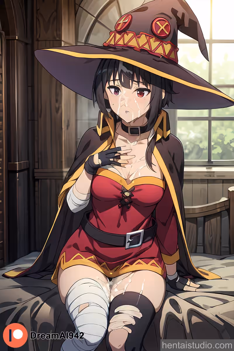 Megumin - KonoSuba: God's Blessing on This Wonderful World! (Kono Subarashii Sekai ni Shukufuku wo!) - Hentai Gallery 6 - 2 Images — image 1 of 2
