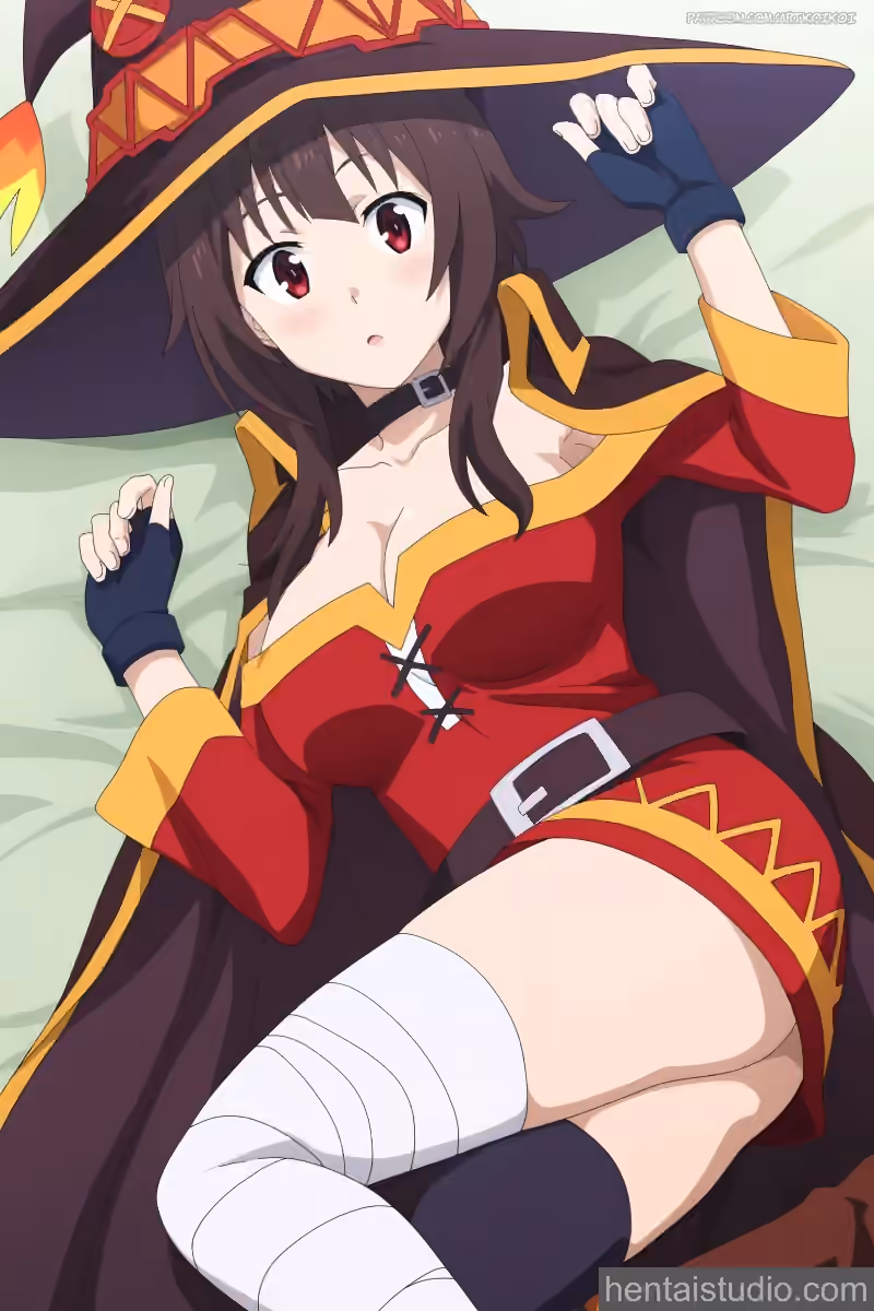 Megumin - KonoSuba: God's Blessing on This Wonderful World! (Kono Subarashii Sekai ni Shukufuku wo!) - Hentai Gallery 9 - 13 Images — image 12 of 13