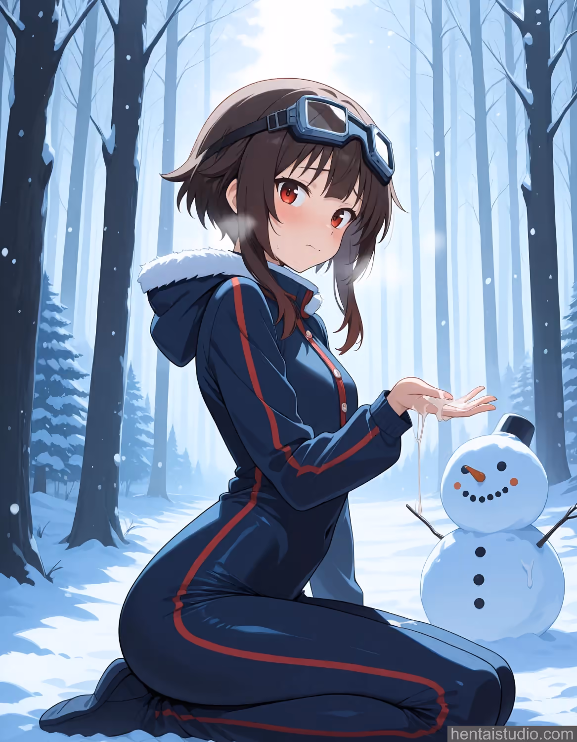Megumin - KonoSuba: God's Blessing on This Wonderful World! (Kono Subarashii Sekai ni Shukufuku wo!) - Hentai Gallery 10 - 10 Images — image 3 of 10