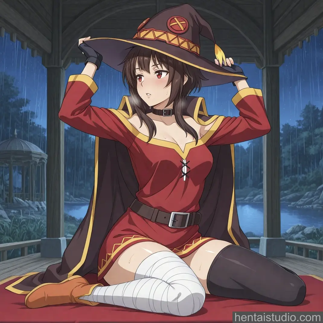 Megumin from Konosuba God's Blessing On This Wonderful World hentai art 3 of 88