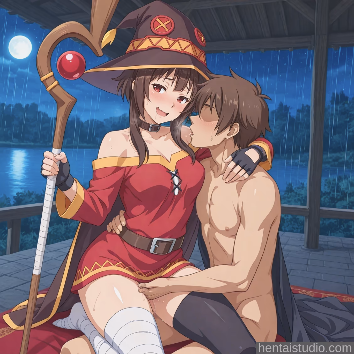 Megumin from KonoSuba: God's Blessing on This Wonderful World! (Kono Subarashii Sekai ni Shukufuku o!) — image 48 of 88