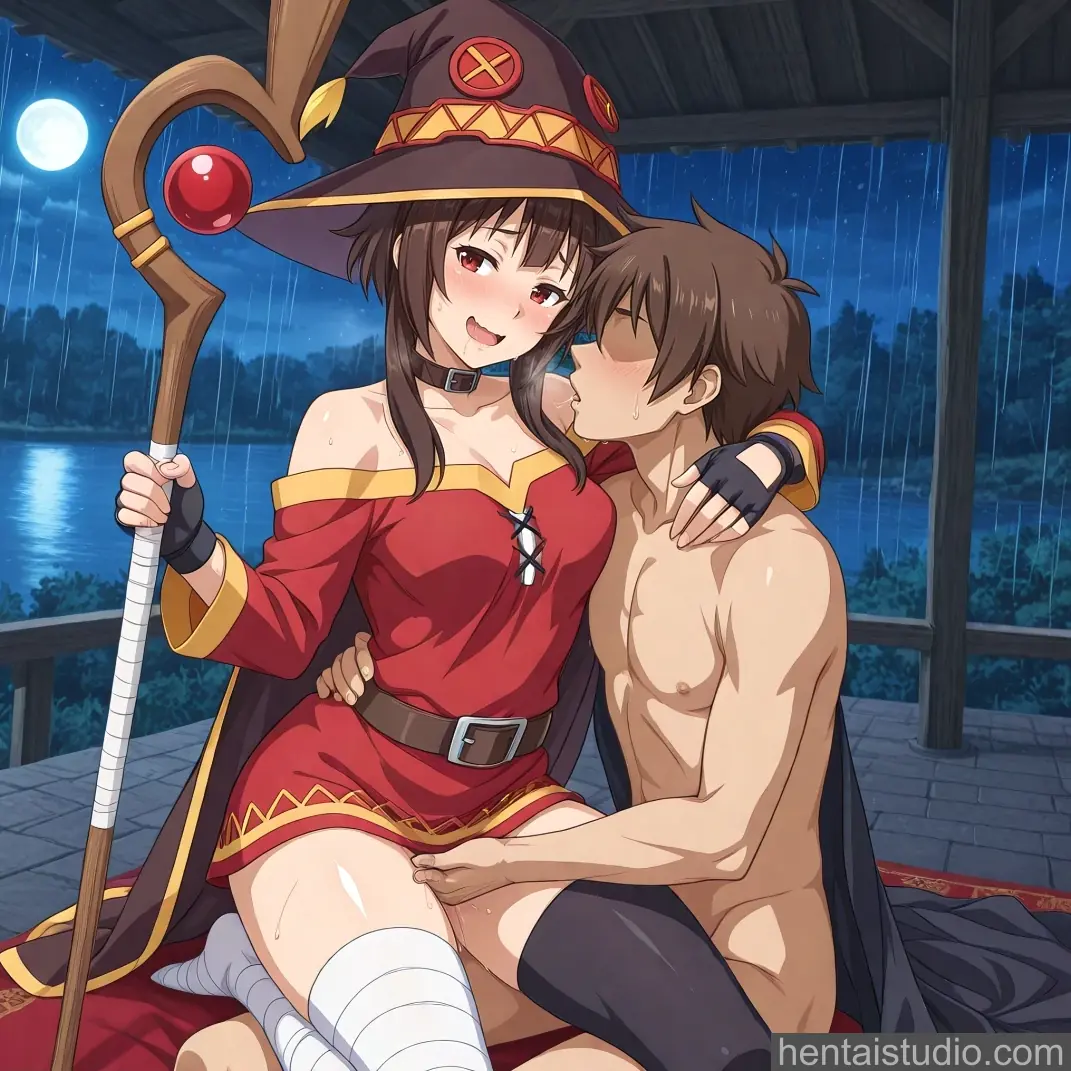 Megumin from Konosuba God's Blessing On This Wonderful World hentai art 48 of 88