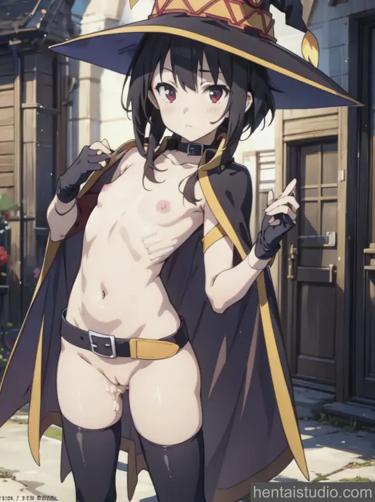Megumin from Konosuba God's Blessing On This Wonderful World hentai art 10 of 18