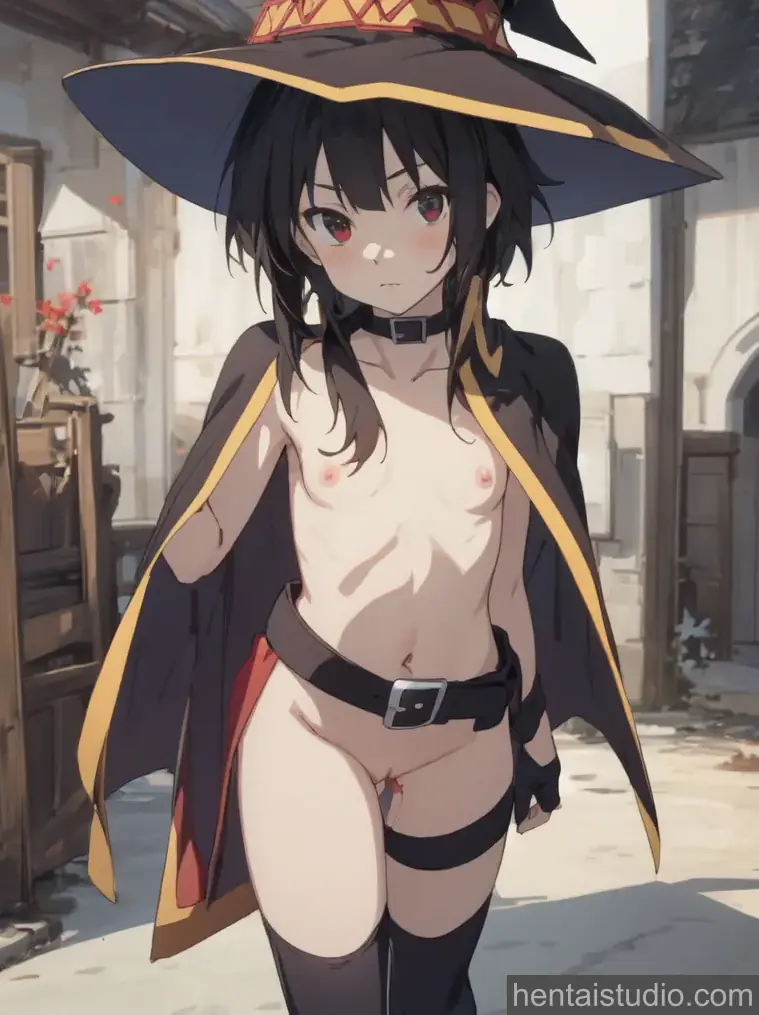 Megumin from Konosuba God's Blessing On This Wonderful World hentai art 13 of 18