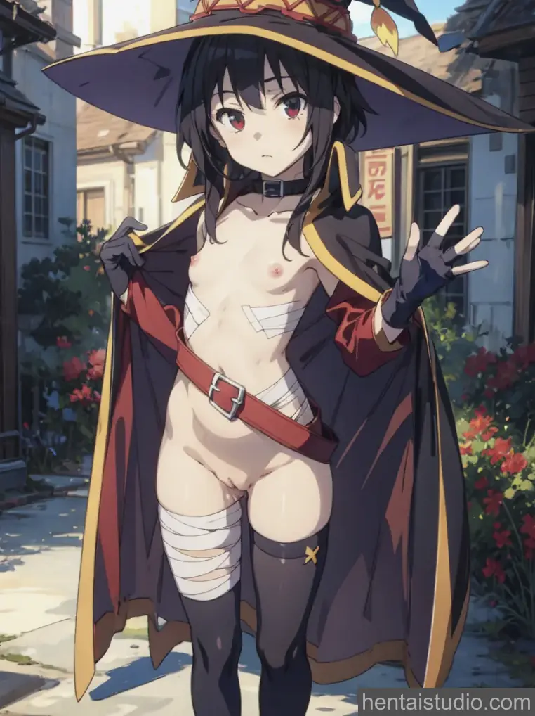 Megumin from Konosuba God's Blessing On This Wonderful World hentai art 14 of 18