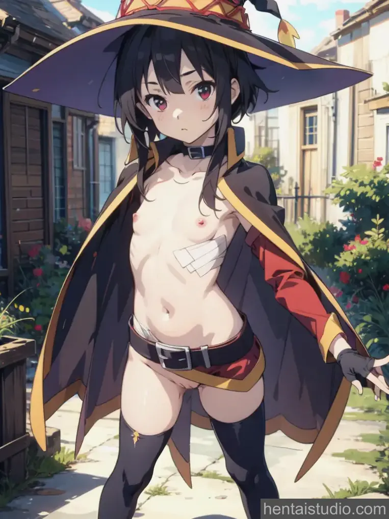 Megumin from Konosuba God's Blessing On This Wonderful World hentai art 16 of 18