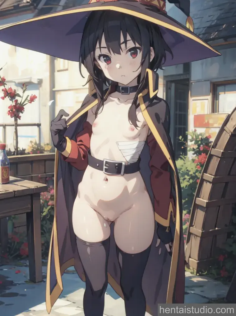 Megumin from Konosuba God's Blessing On This Wonderful World hentai art 5 of 18