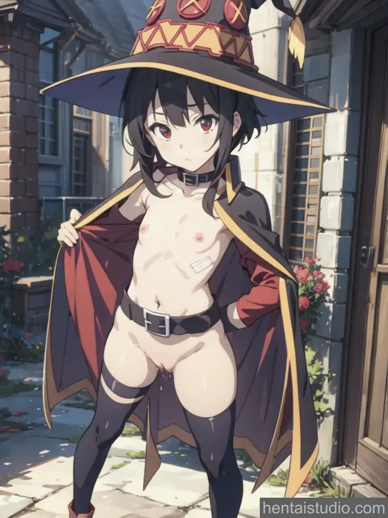 Megumin from Konosuba God's Blessing On This Wonderful World hentai art 6 of 18