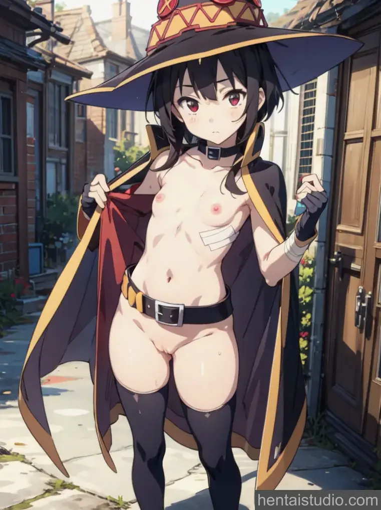 Megumin from Konosuba God's Blessing On This Wonderful World hentai art 8 of 18