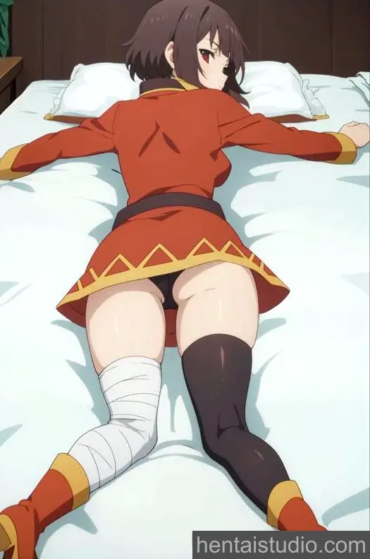 Megumin from Konosuba God's Blessing On This Wonderful World hentai art 2 of 19