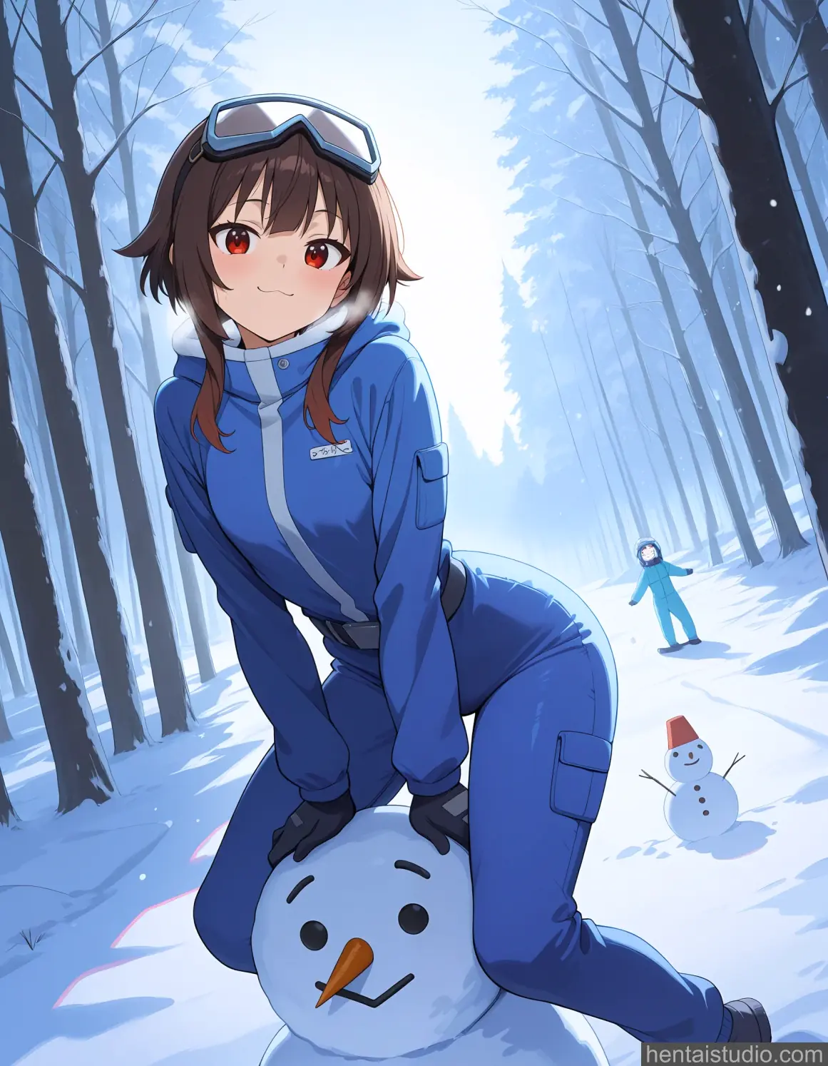 Megumin from Konosuba God's Blessing On This Wonderful World hentai art 7 of 10