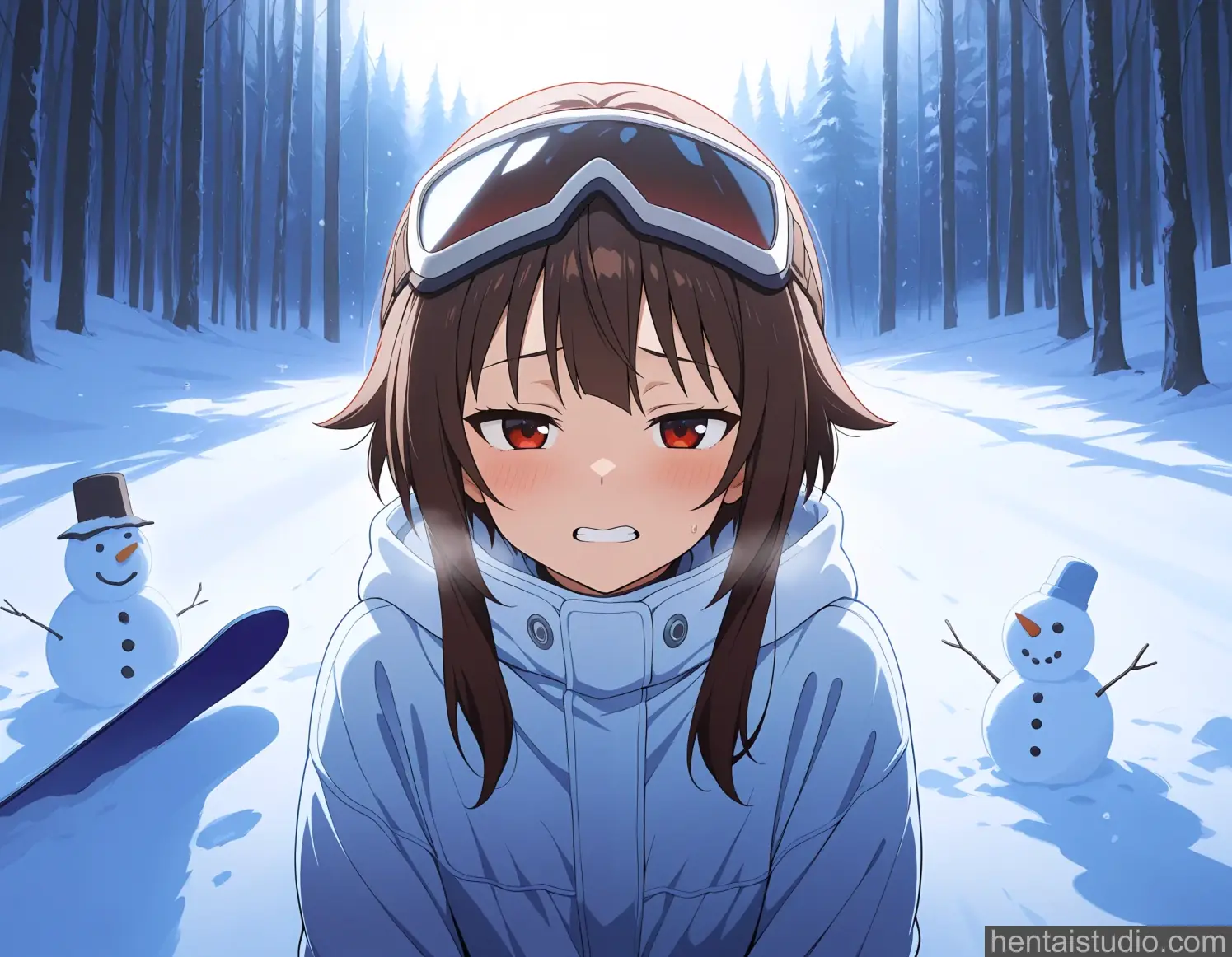 Megumin from Konosuba God's Blessing On This Wonderful World hentai art 9 of 10