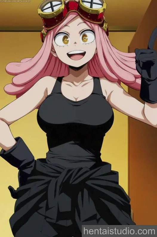 Mei Hatsume from My Hero Academia hentai art 1 of 21