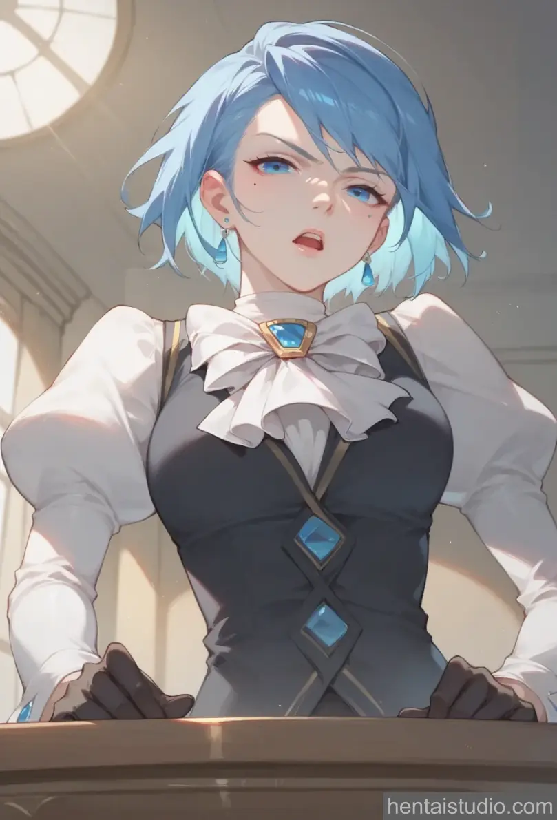 Mei Karuma from Ace Attorney hentai art 10 of 48