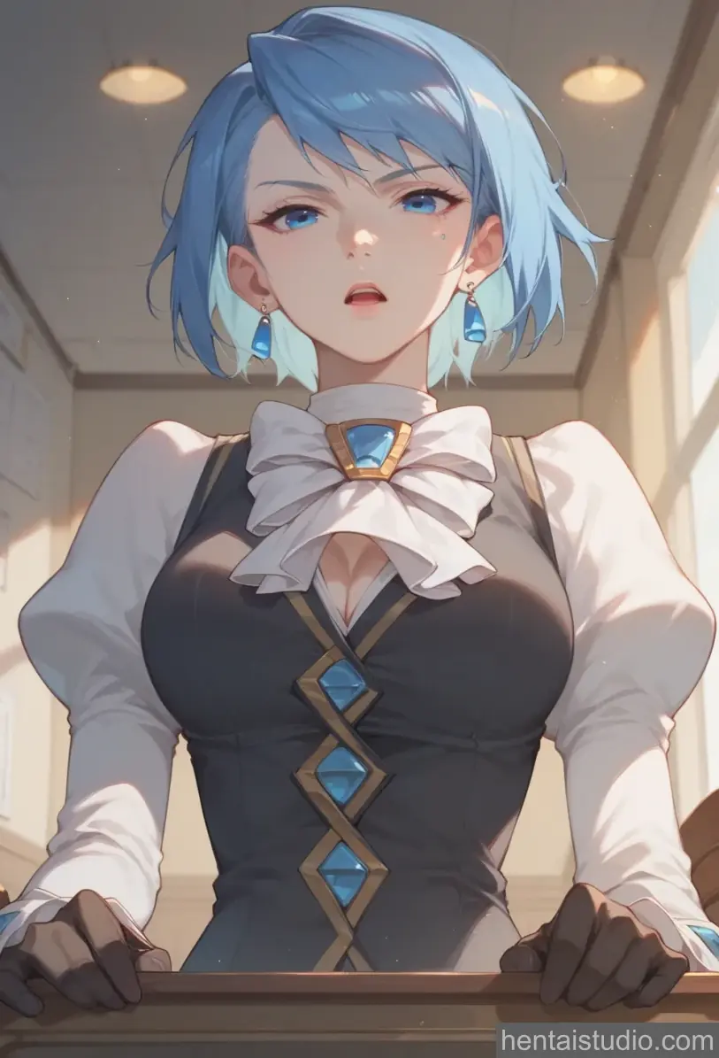 Mei Karuma from Ace Attorney hentai art 7 of 48