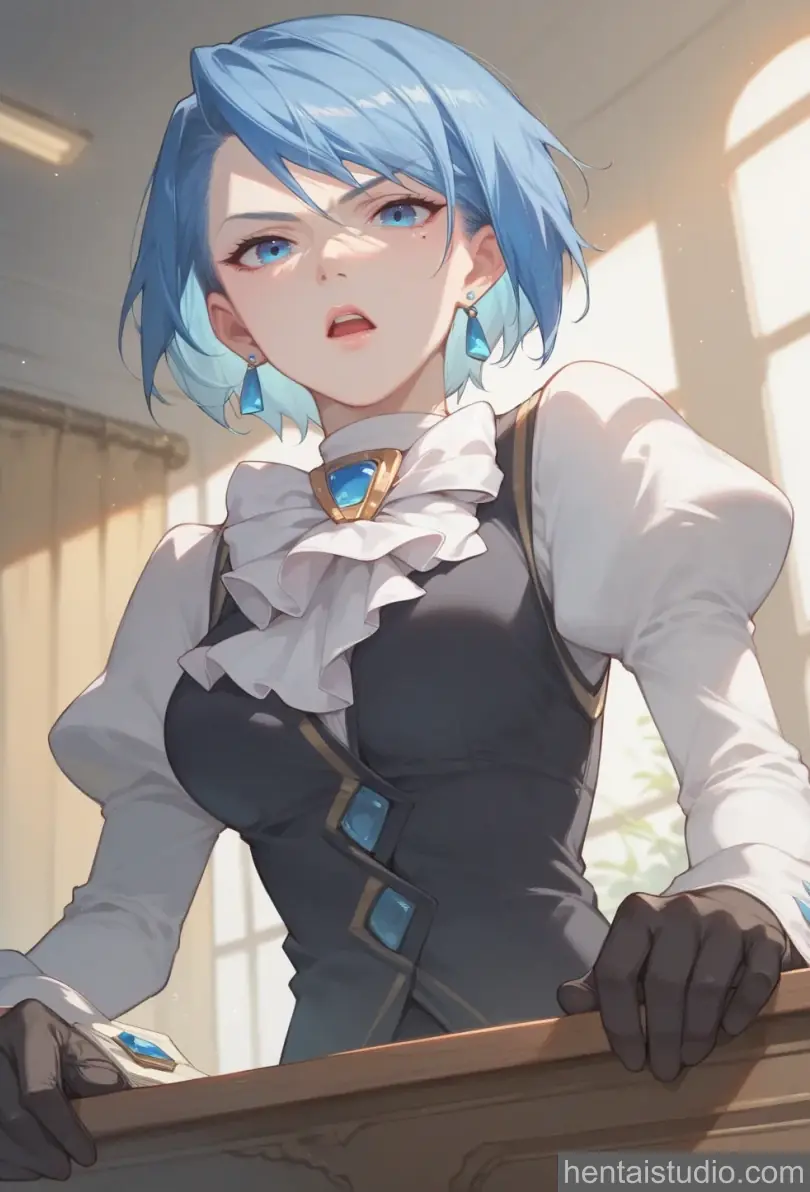 Mei Karuma from Ace Attorney hentai art 9 of 48