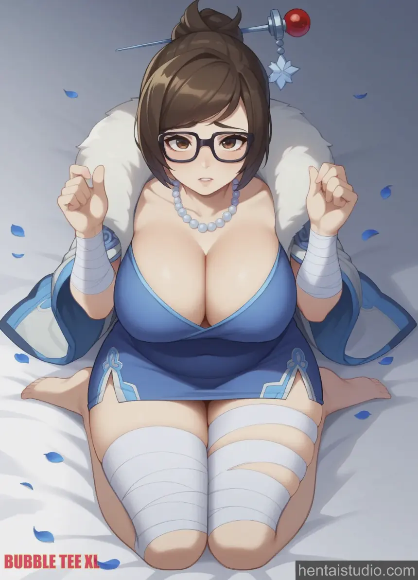Mei from Overwatch hentai art 2 of 35