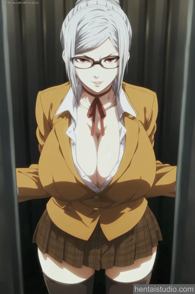 Meiko Shiraki from Prison School hentai art 12 of 20