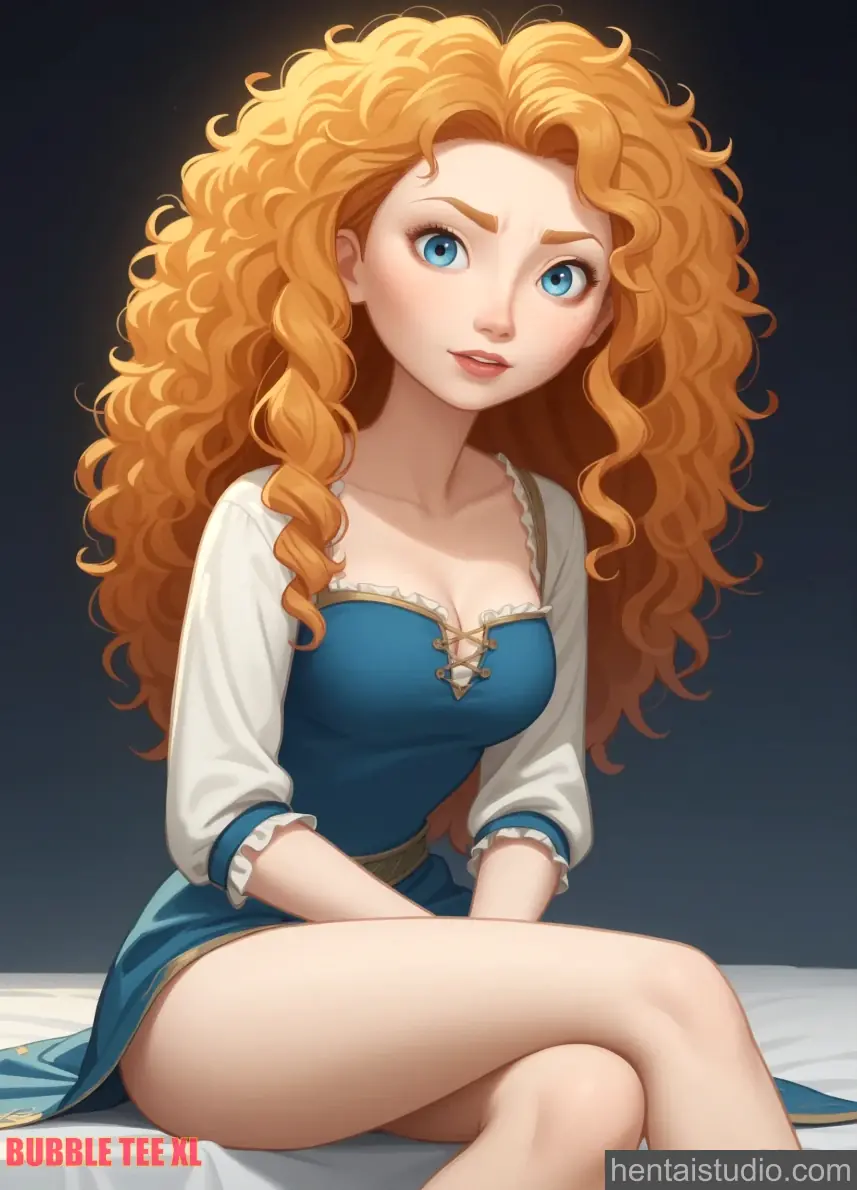 Merida from Brave hentai art 1 of 41