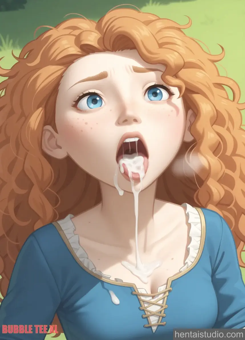 Merida from Brave hentai art 10 of 41