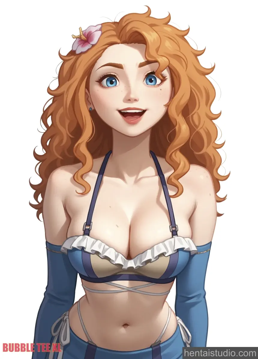Merida from Brave hentai art 11 of 41