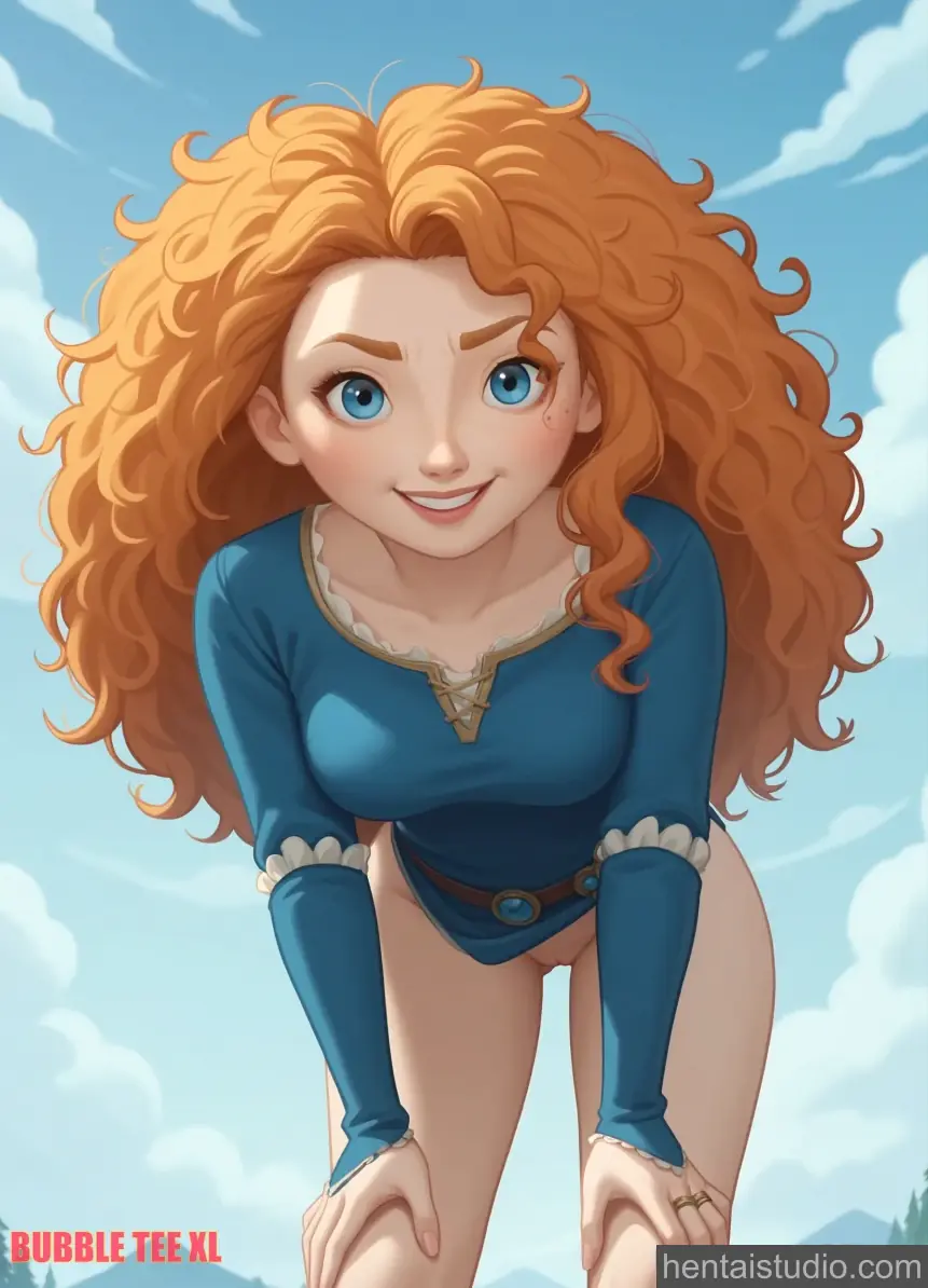 Merida from Brave hentai art 13 of 41