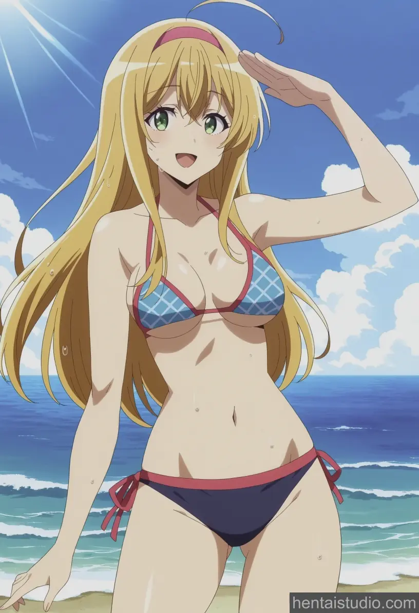 Merielle from Loner Life In Another World hentai art 61 of 62