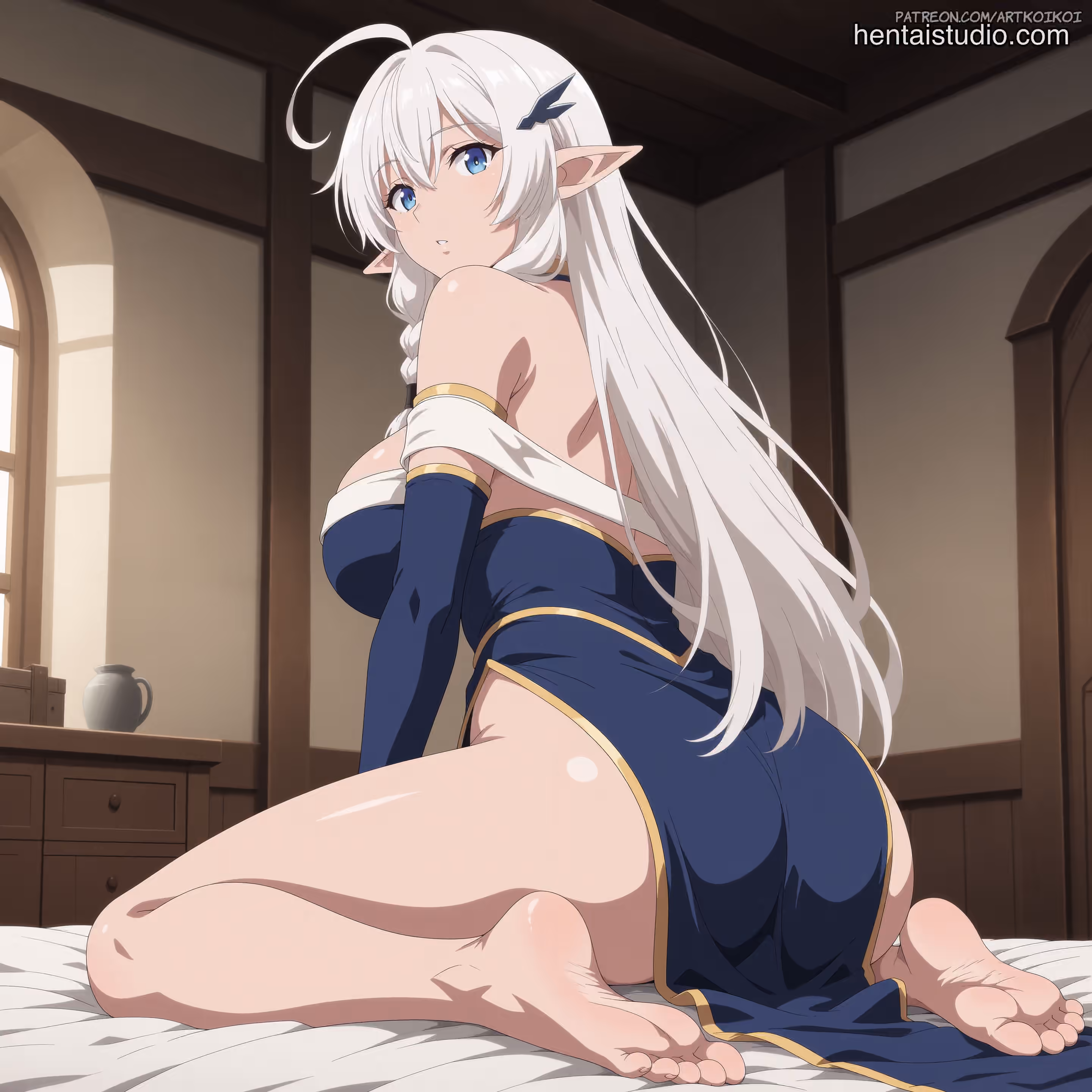 Merlin - From Overshadowed to Overpowered: Second Reincarnation of a Talentless Sage (Rakudai Kenja no Gakuin Musou) - Hentai Gallery 6 - 87 Images — image 18 of 87