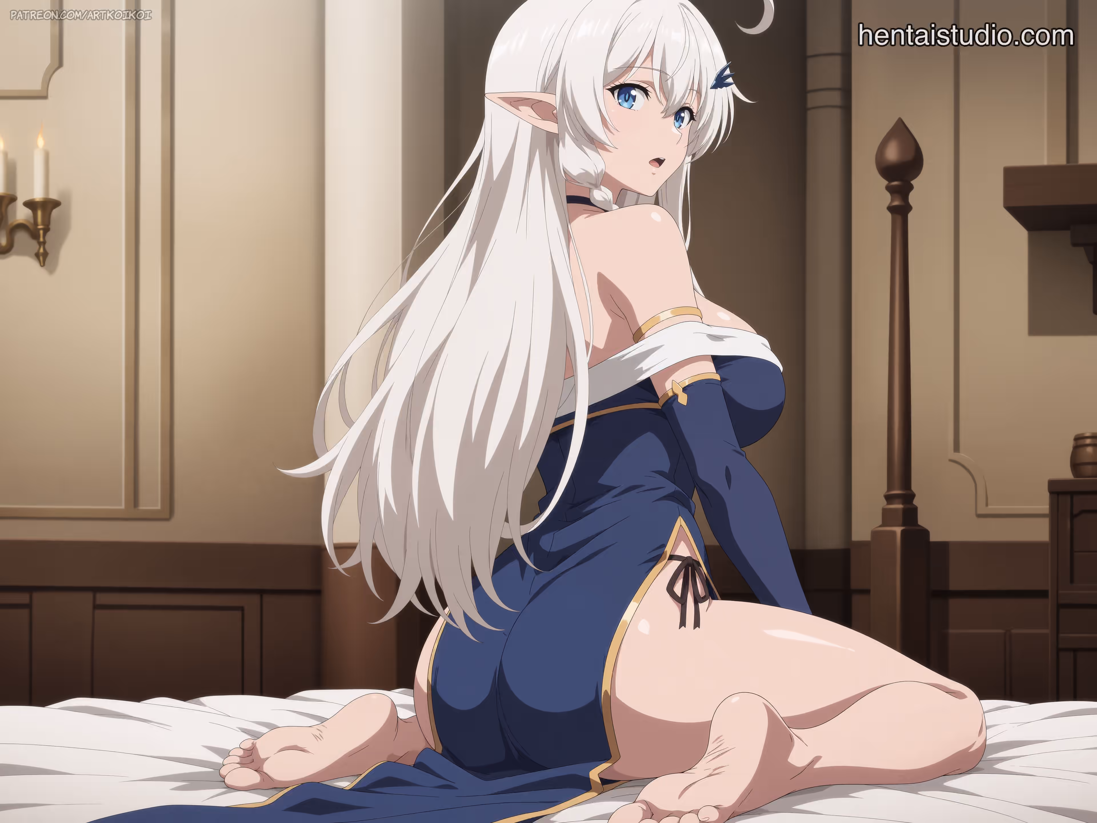 Merlin - From Overshadowed to Overpowered: Second Reincarnation of a Talentless Sage (Rakudai Kenja no Gakuin Musou) - Hentai Gallery 6 - 87 Images — image 20 of 87