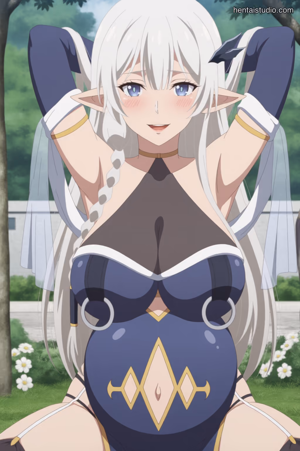Merlin - From Overshadowed to Overpowered: Second Reincarnation of a Talentless Sage (Rakudai Kenja no Gakuin Musou) - Hentai Gallery 7 - 645 Images — image 396 of 645