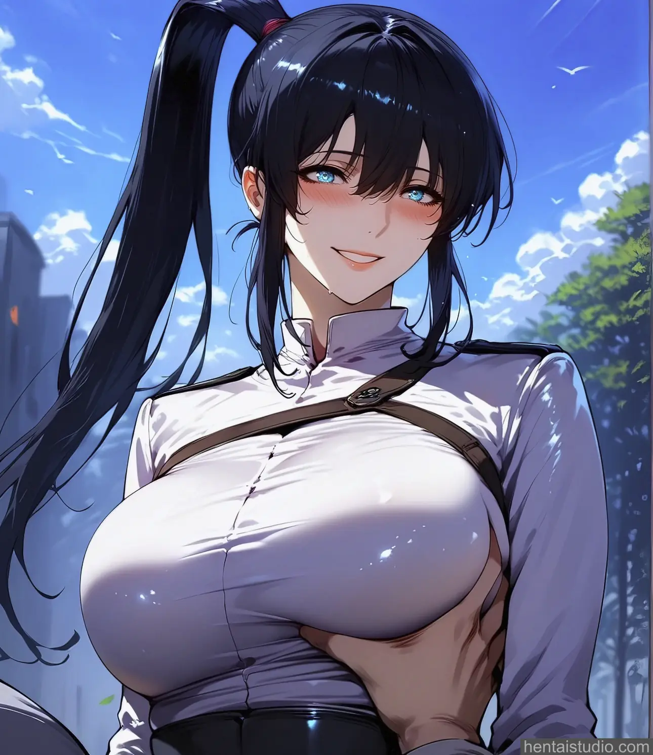Mi Rinae from How To Live As A Villain hentai art 32 of 67