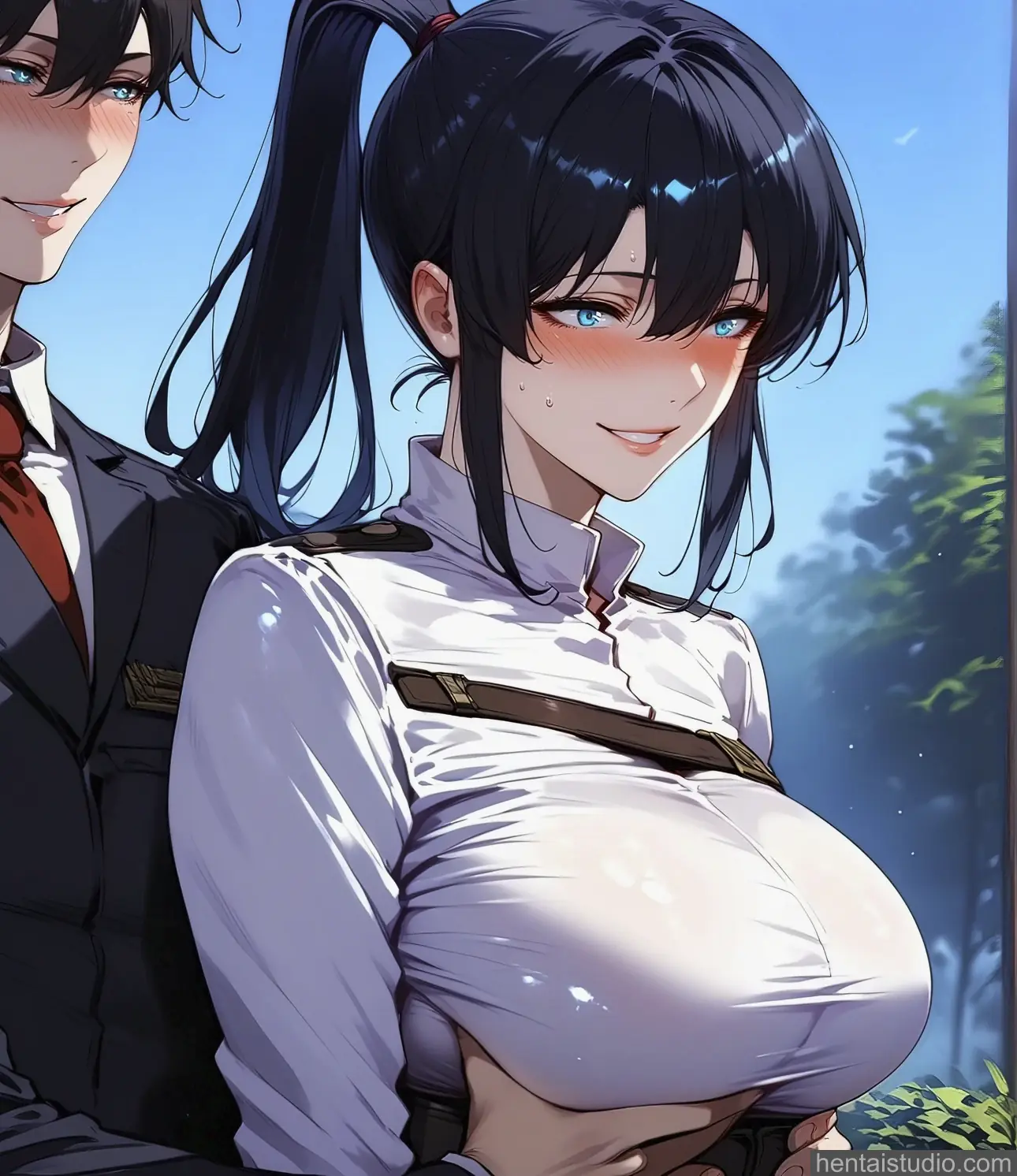 Mi Rinae from How To Live As A Villain hentai art 36 of 67