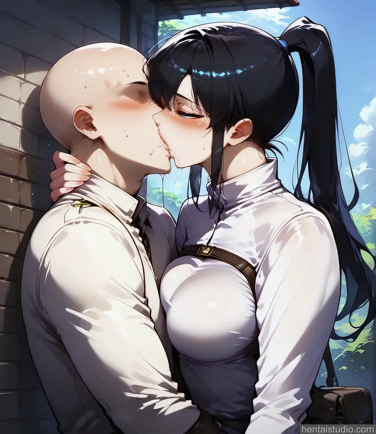 Mi Rinae from How To Live As A Villain hentai art 42 of 67