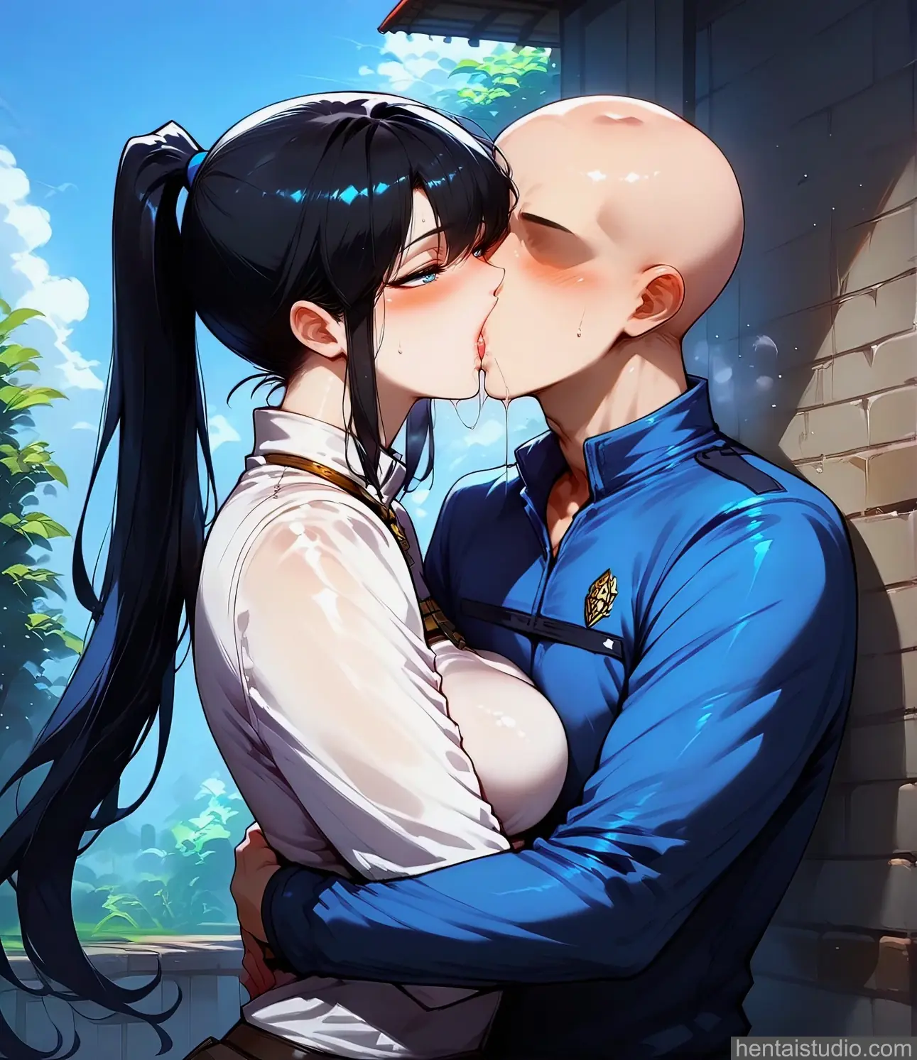 Mi Rinae from How To Live As A Villain hentai art 43 of 67