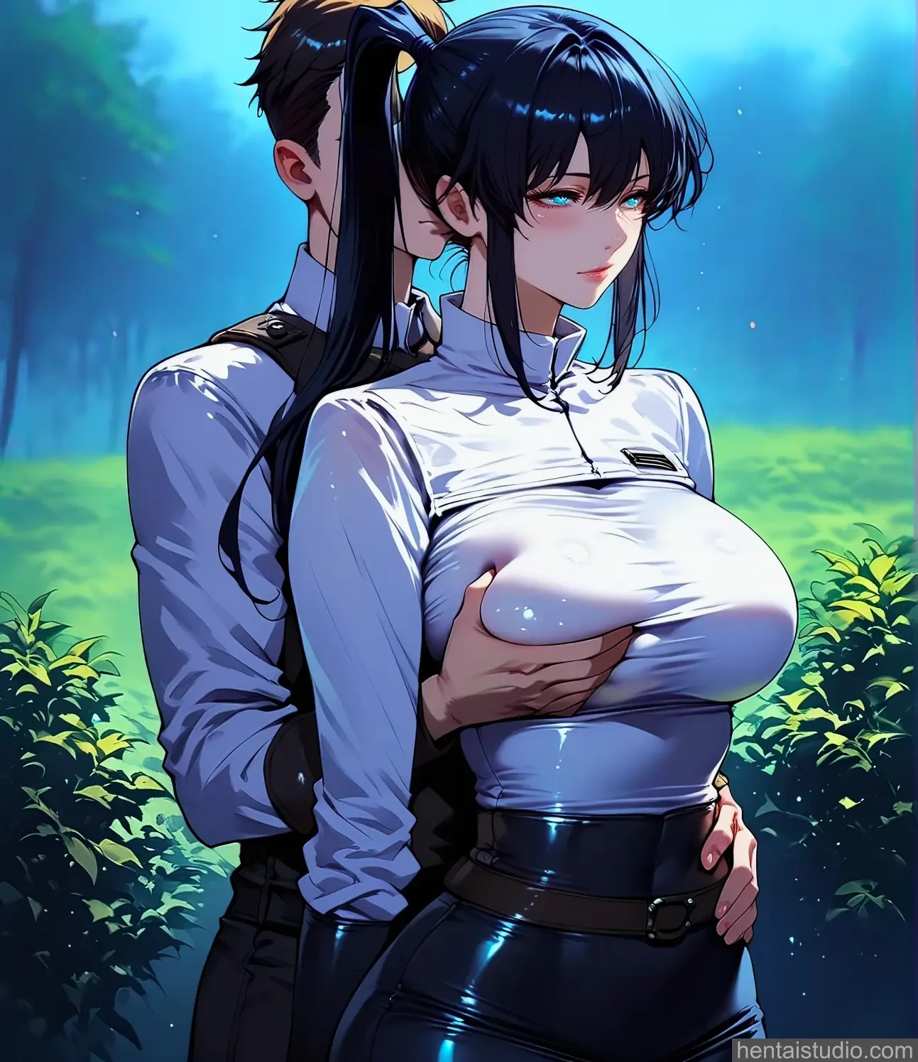 Mi Rinae from How To Live As A Villain hentai art 57 of 67