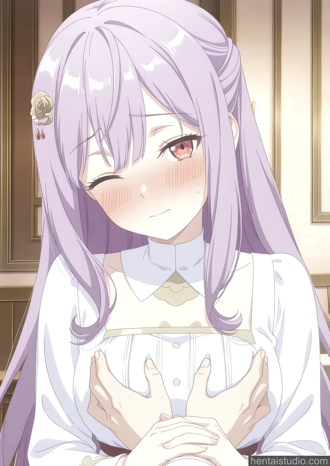 Mia Adenauer from The Too Perfect Saint: Tossed Aside By My Fiance And Sold To Another Kingdom hentai art 14 of 192