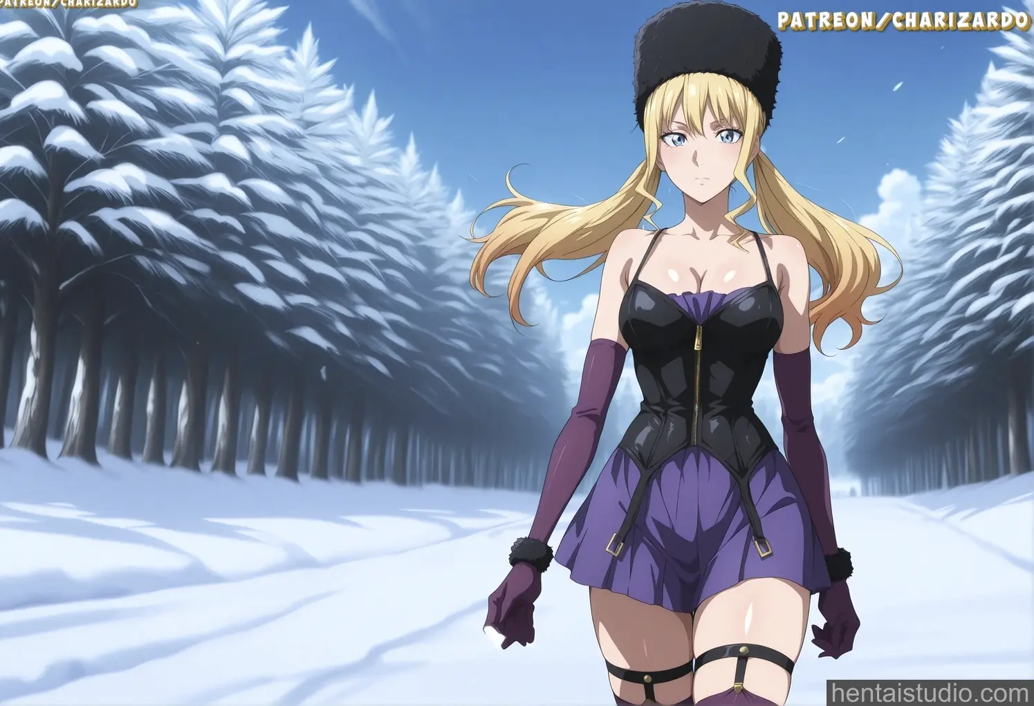 Mia Karnstein from Code Vein hentai art 14 of 78