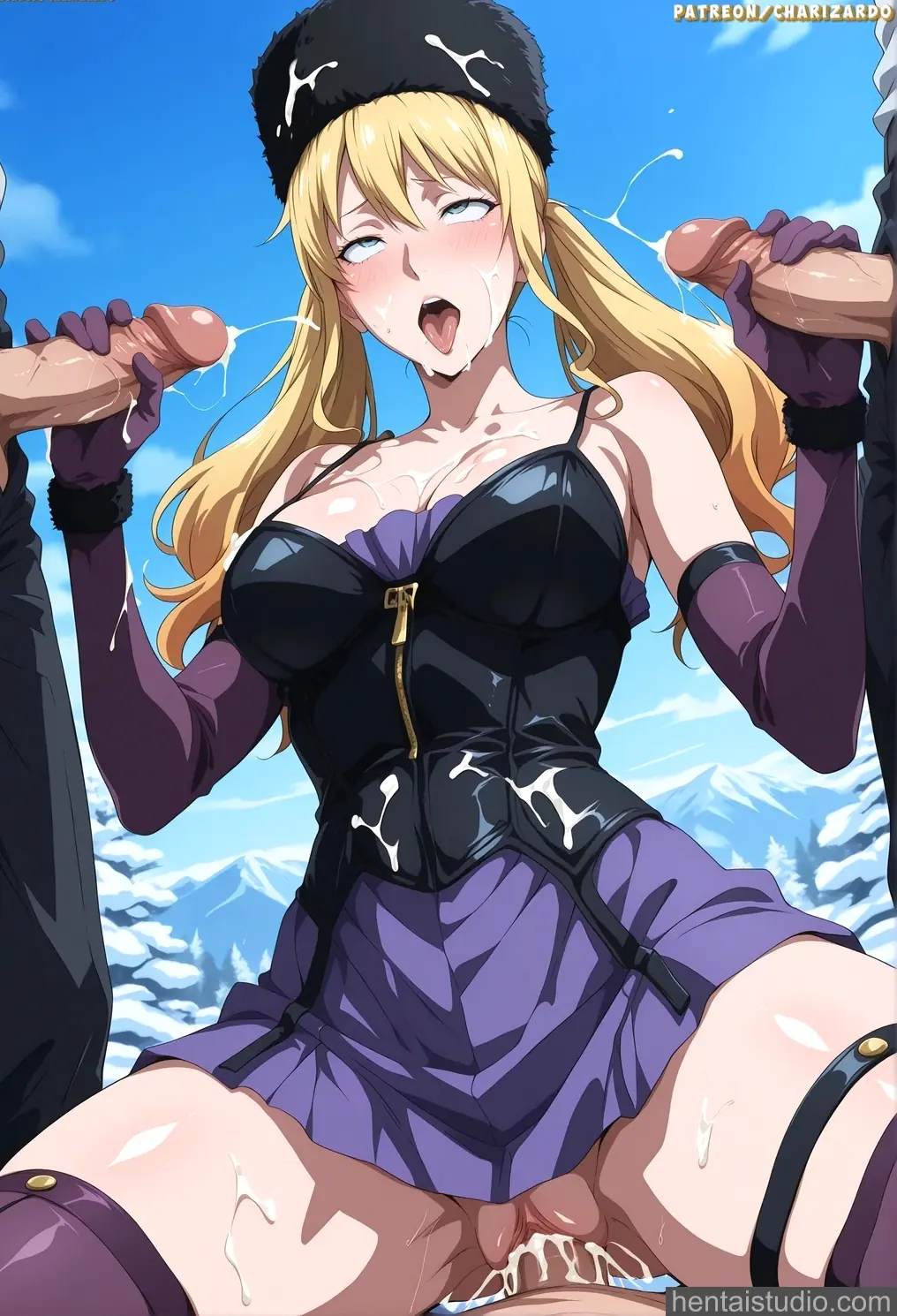 Mia Karnstein from Code Vein hentai art 33 of 78