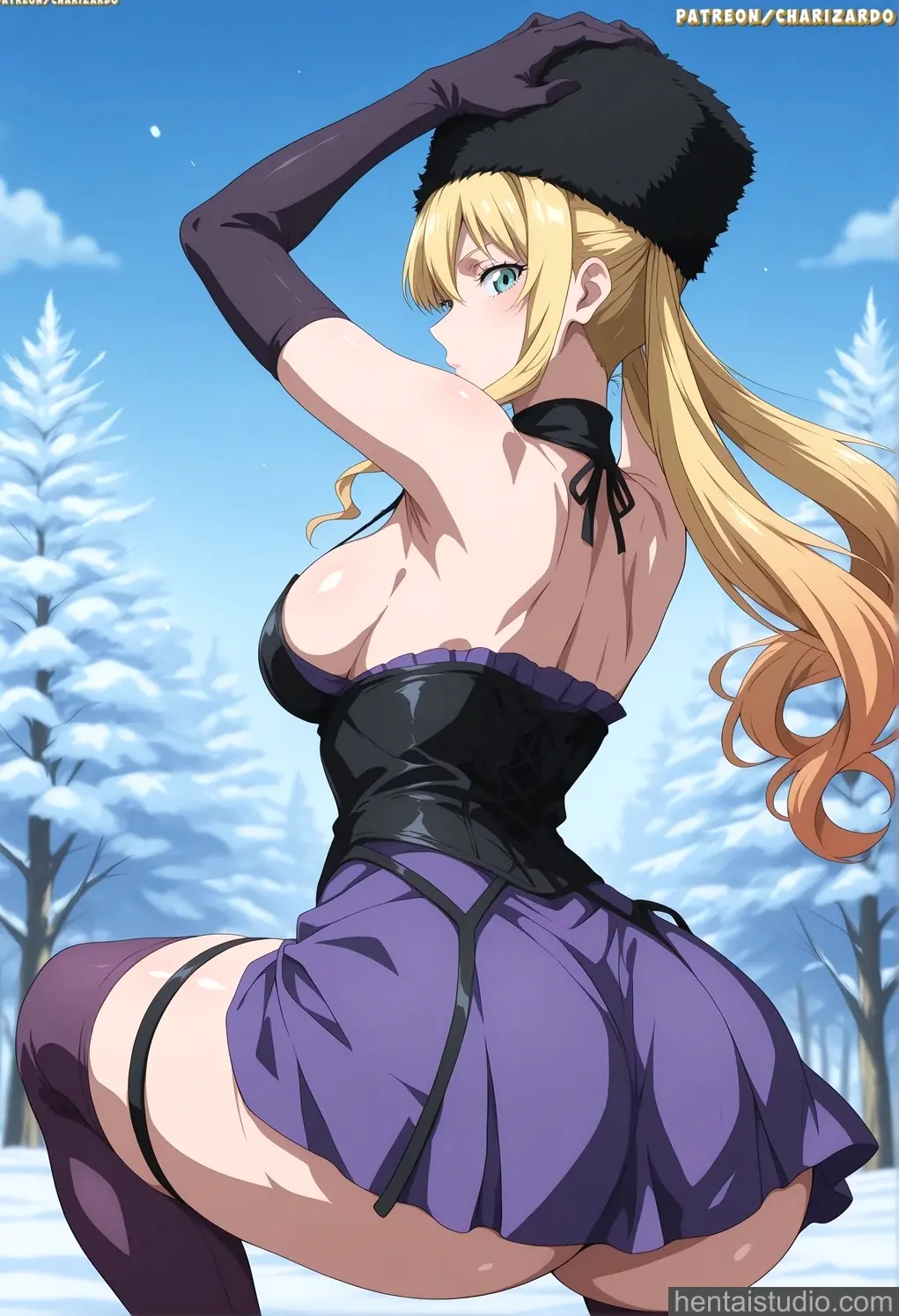 Mia Karnstein from Code Vein hentai art 37 of 78