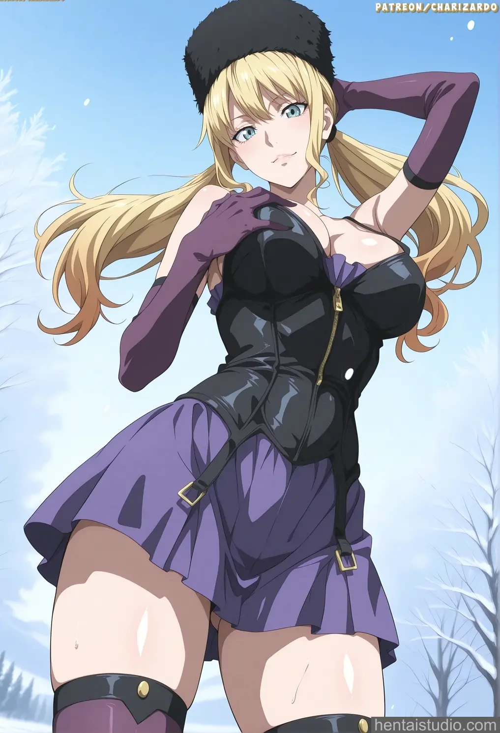 Mia Karnstein from Code Vein hentai art 46 of 78