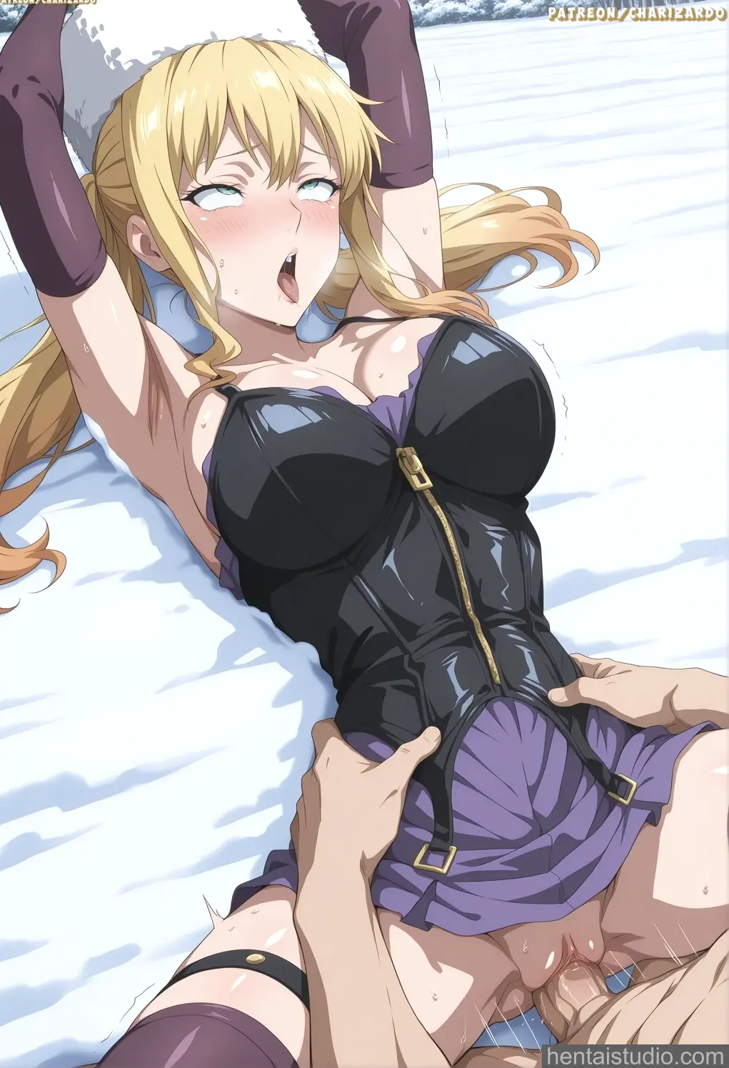Mia Karnstein from Code Vein hentai art 48 of 78