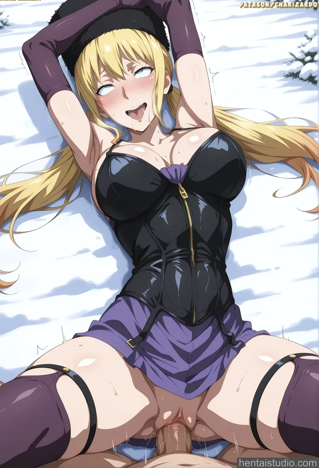 Mia Karnstein from Code Vein hentai art 55 of 78