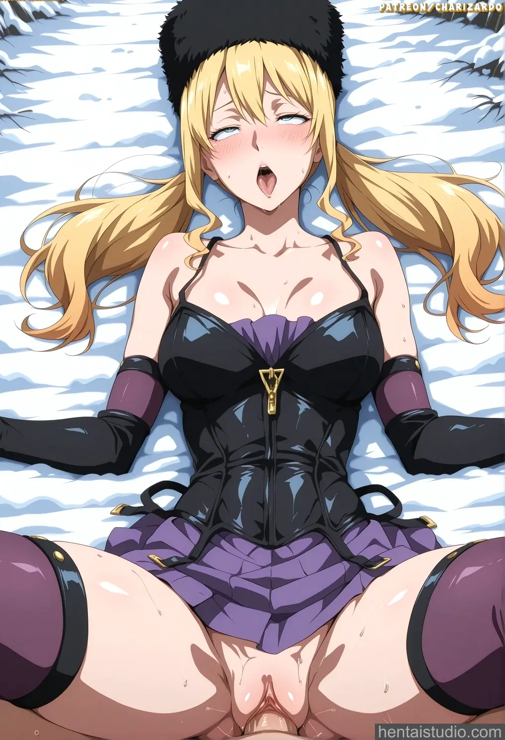 Mia Karnstein from Code Vein hentai art 63 of 78