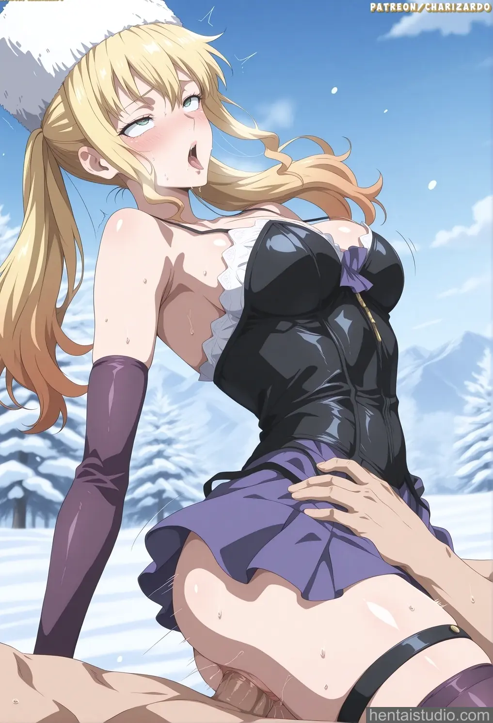 Mia Karnstein from Code Vein hentai art 73 of 78