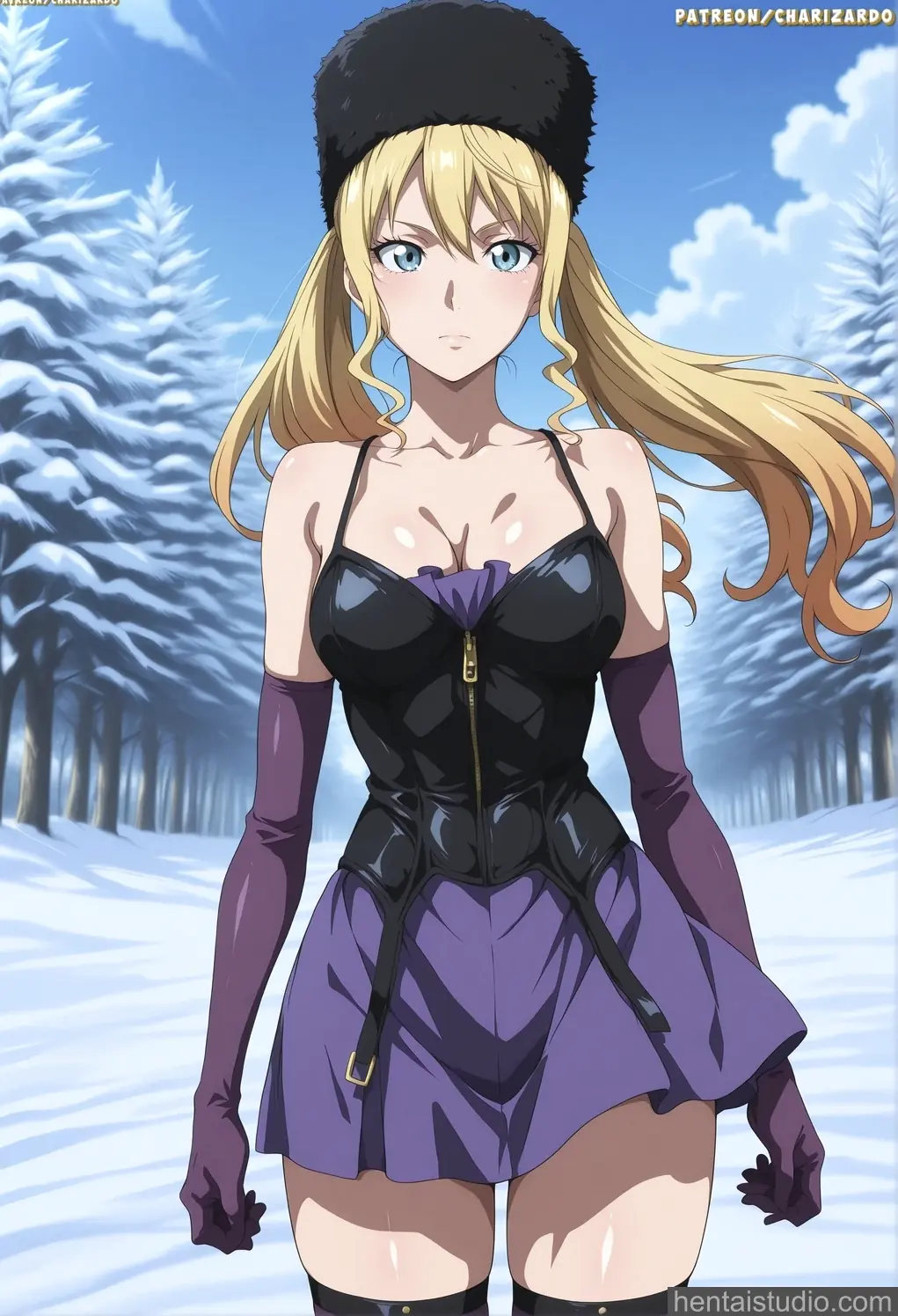 Mia Karnstein from Code Vein hentai art 77 of 78