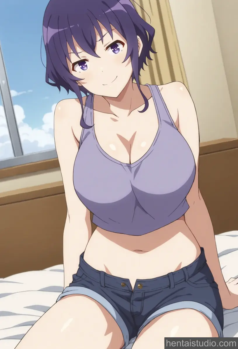 Michiru Hyoudou from Saekano How To Raise A Boring Girlfriend hentai art 1 of 55