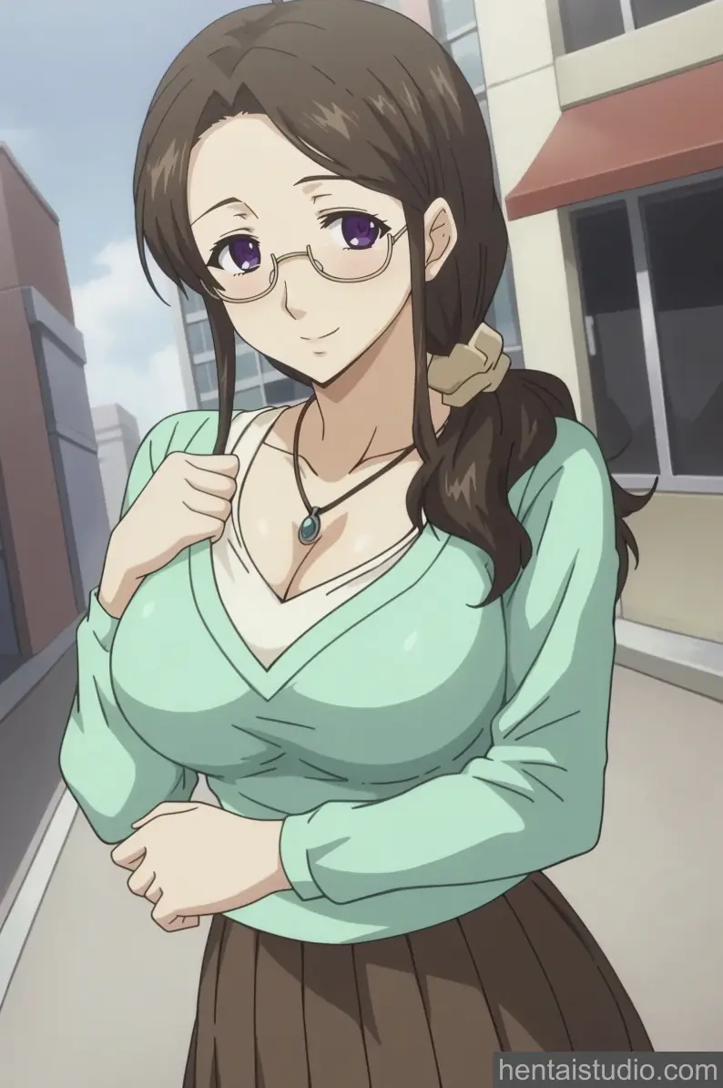 Mifuyu Mamiya from Kyonyuu Kazoku Saimin hentai art 1 of 50