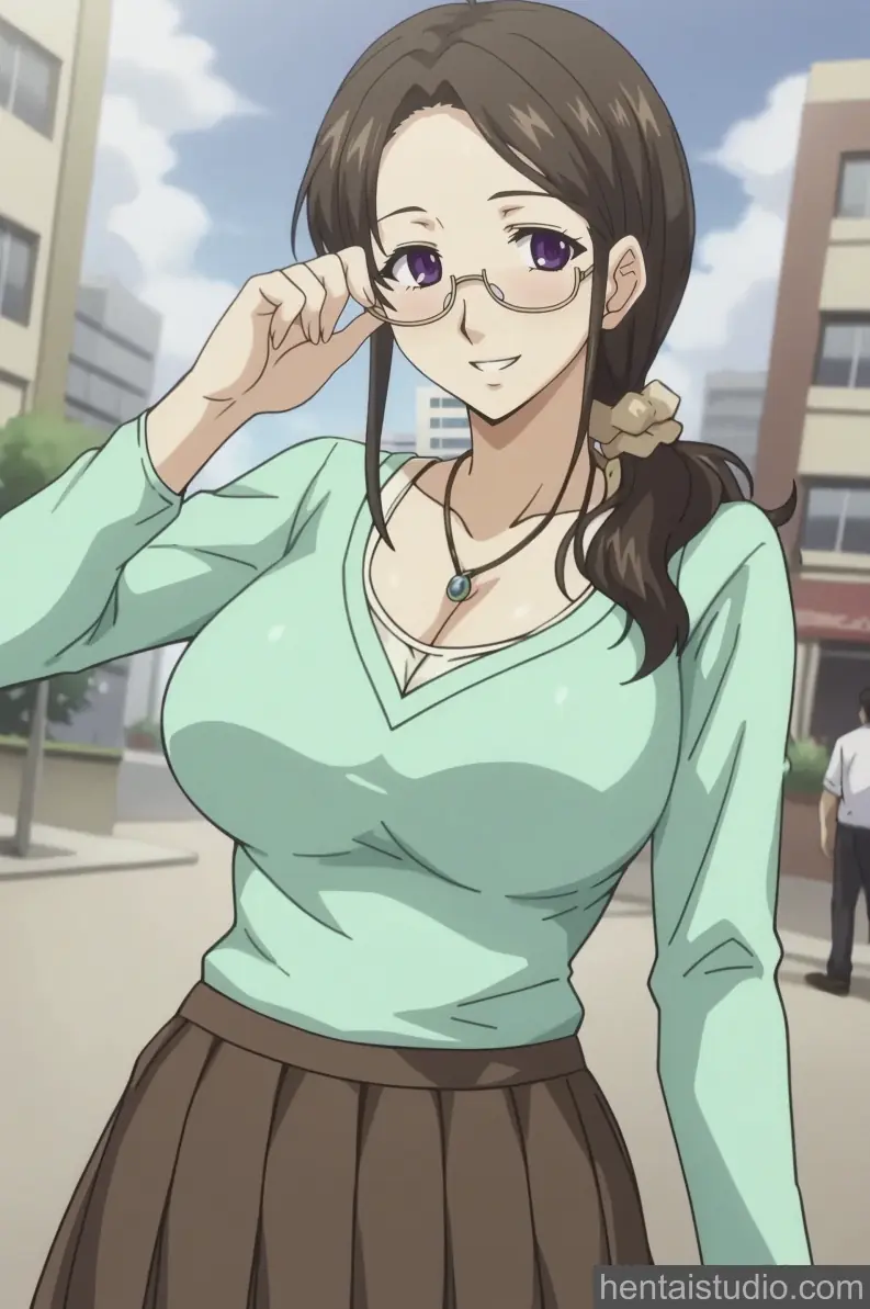 Mifuyu Mamiya from Kyonyuu Kazoku Saimin hentai art 23 of 50