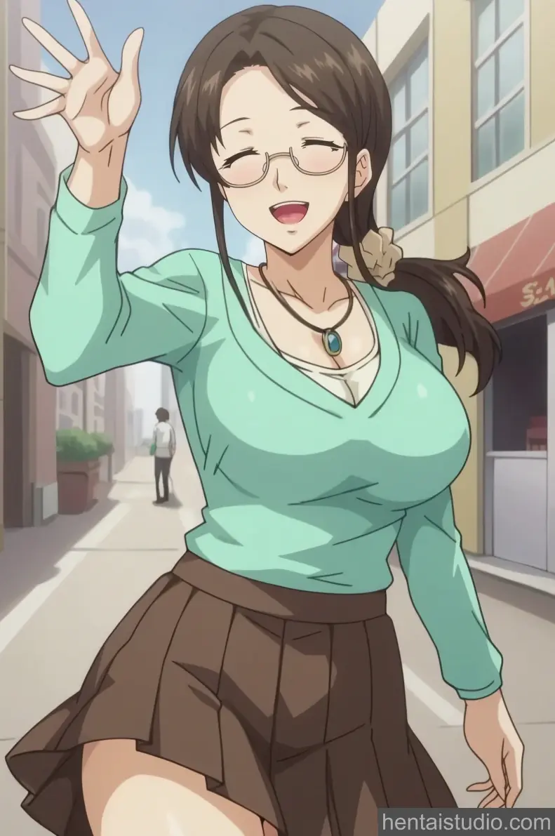 Mifuyu Mamiya from Kyonyuu Kazoku Saimin hentai art 34 of 50